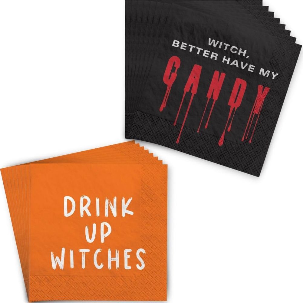 Witch Themed Beverage Napkins (16ct)