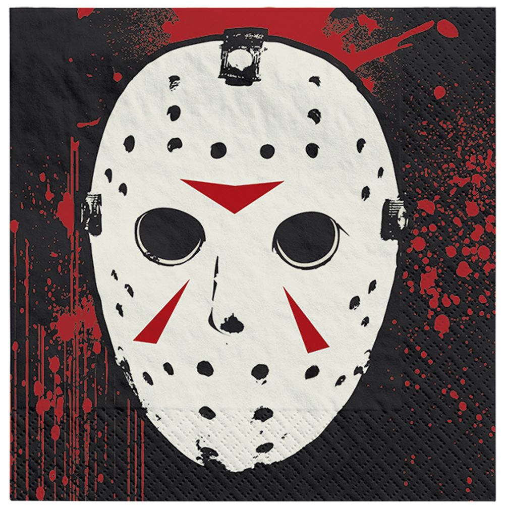 Friday The 13th Beverage Napkin (16ct)