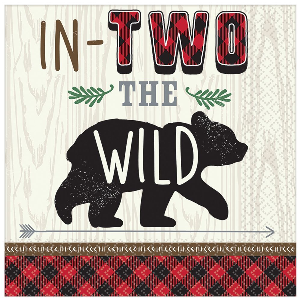 Little Lumberjack Luncheon Napkins (16 ct)