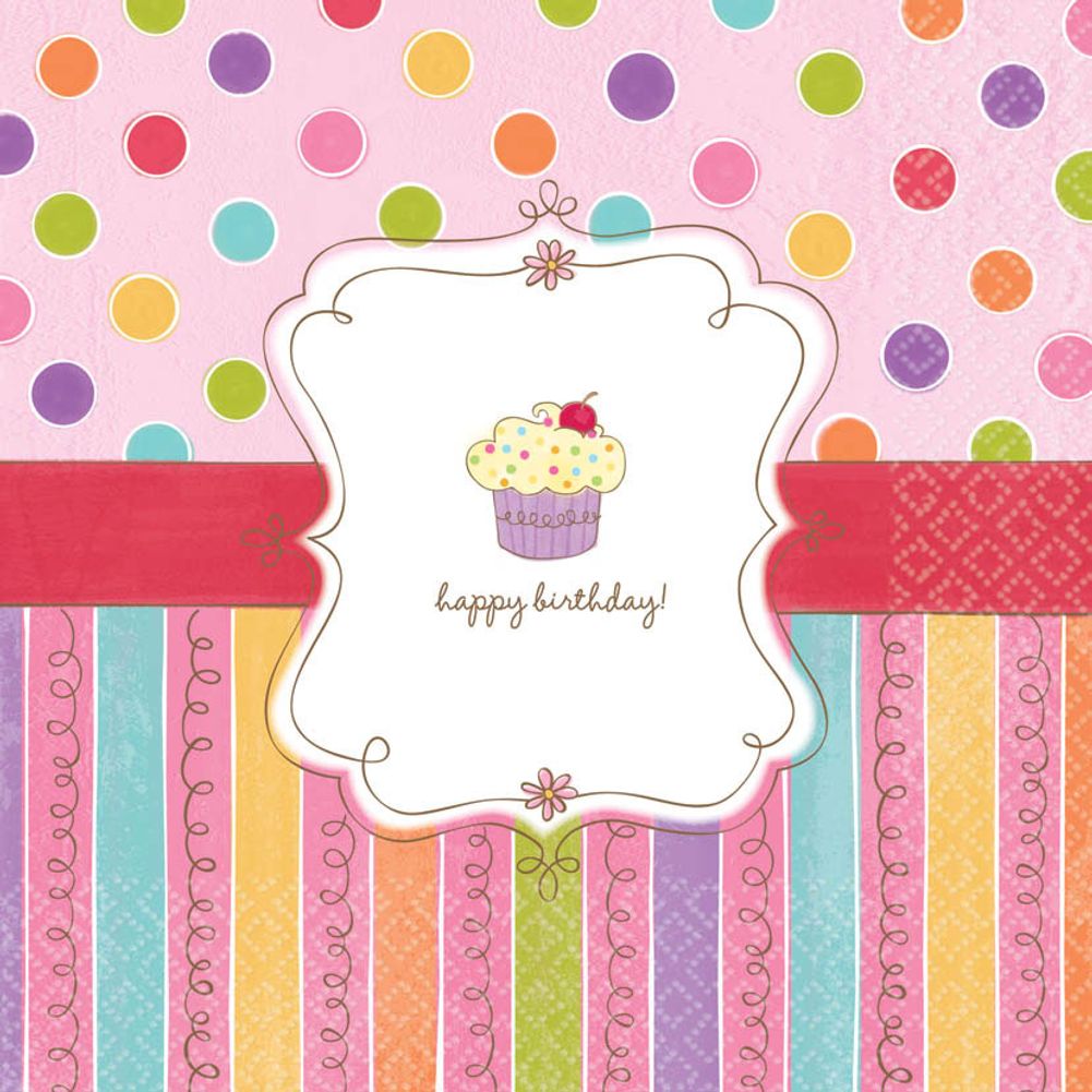 Sweet Stuff Luncheon Napkins (16ct)