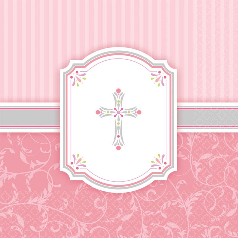 Blessings Pink Luncheon Napkins (16ct)