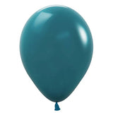 Sempertex 5" Deluxe Deep Teal Latex Balloons (100ct)
