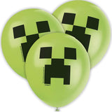 Minecraft Birthday Party Kit for 16 – 9 Inch Plates, Napkins, Table Cover, Cups, Banner and Balloons (58 pc) – photo 7