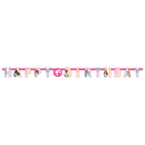 Barbie Birthday Party Kit for 16 – 9 Inch Plates, Napkins, Table Cover, Banner and Balloons (42 pc) – photo 7