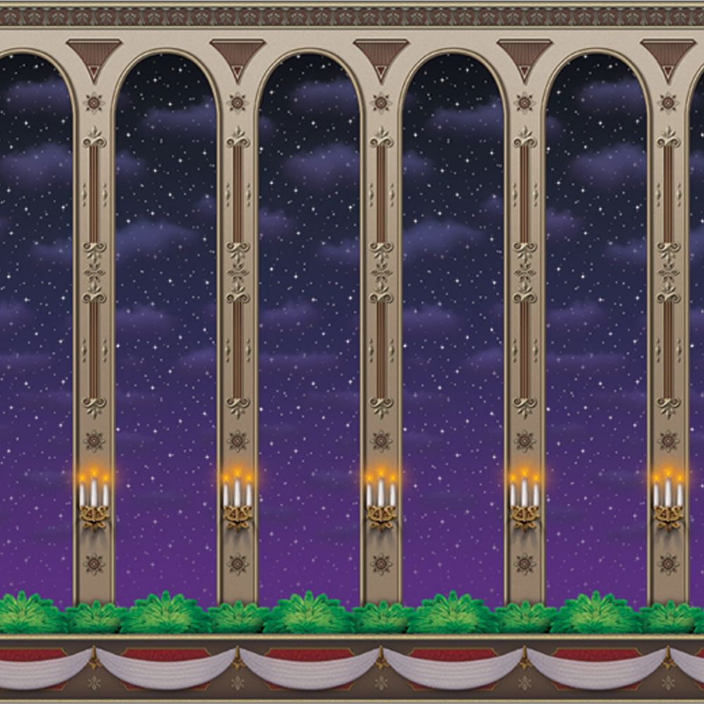 Black Tie Ballroom Backdrop