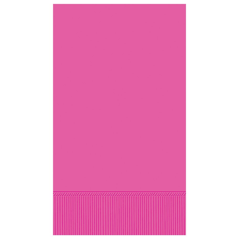 Bright Pink Guest Towel Napkins (16ct)