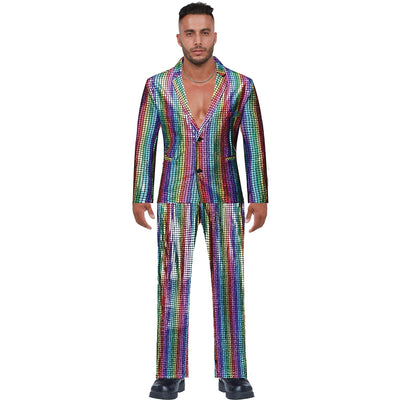 Men's Groovy Guy Disco Suit Costume