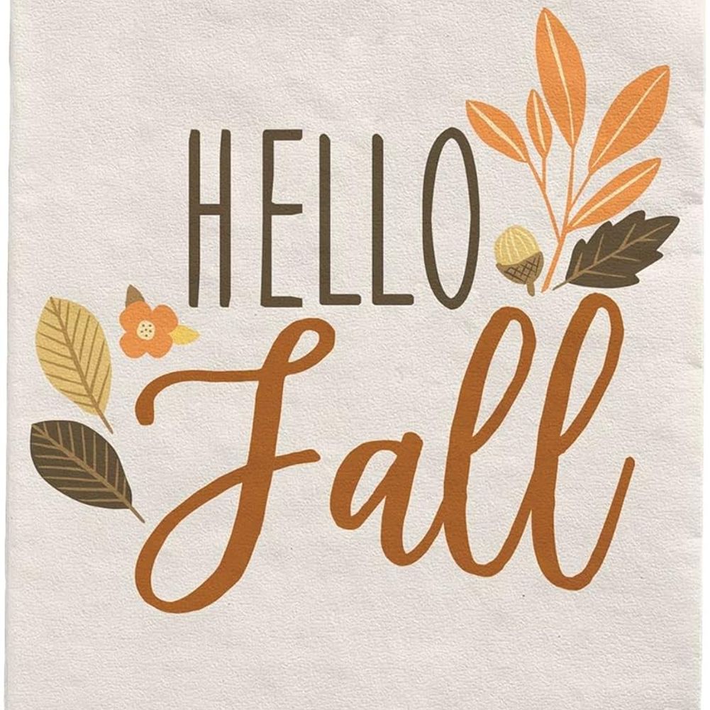 Golden Autumn Guest Towels (16ct)