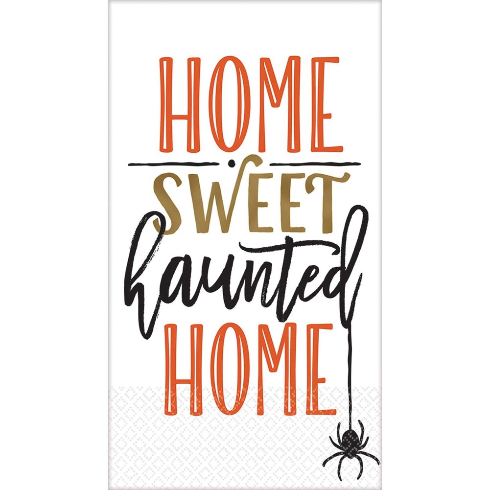 Home Sweet Haunted Home Guest Towel Napkins (16 ct)