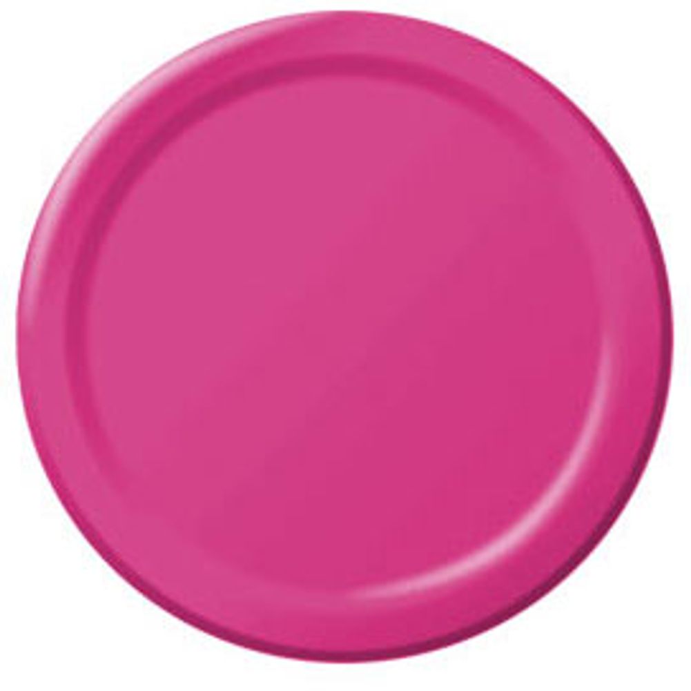 Magenta 7" Paper Plate 8 ct