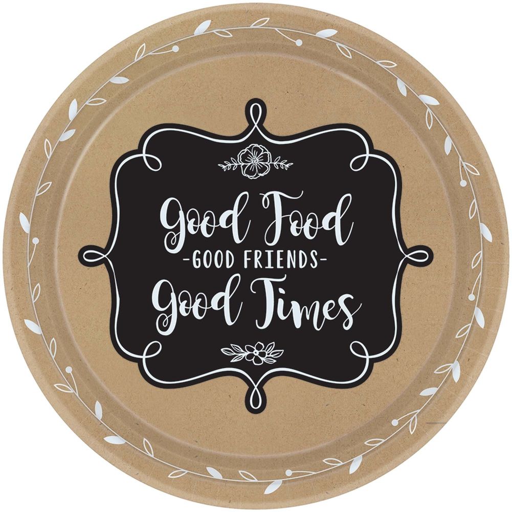 Homemade & Delicious Paper Dessert Plates (8 ct)