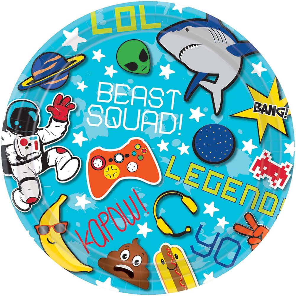 Epic Party Paper Dessert Plates (8 ct)