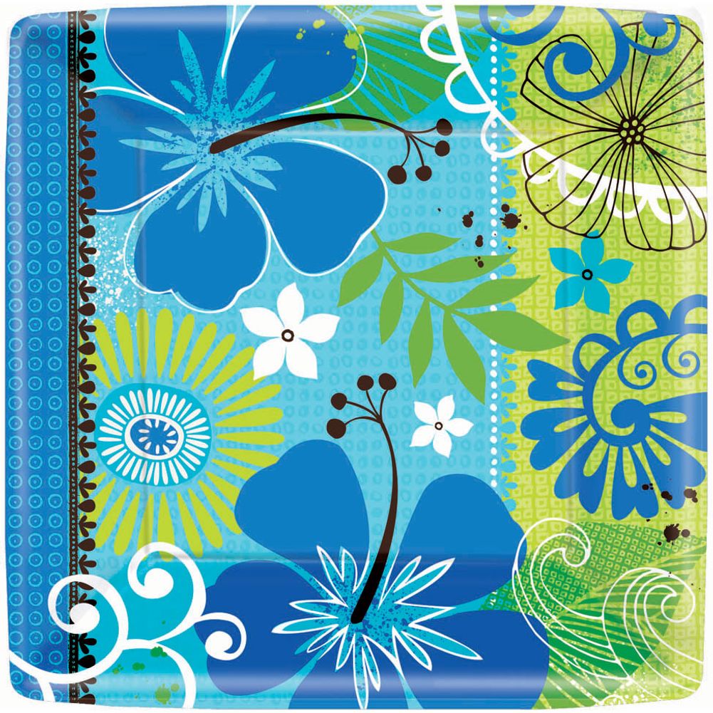 Tropical Breeze Dessert Plates (8ct)