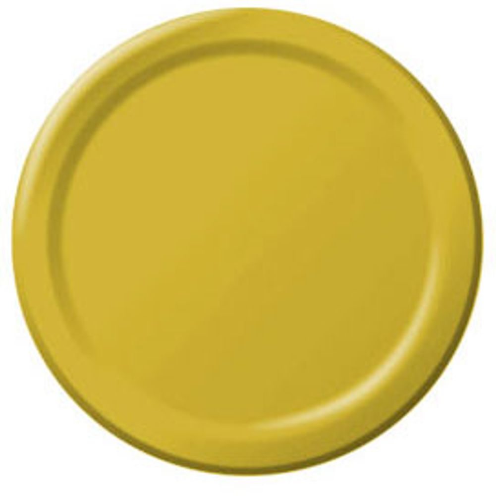Yellow Sunshine Paper Dessert Plates (8ct)