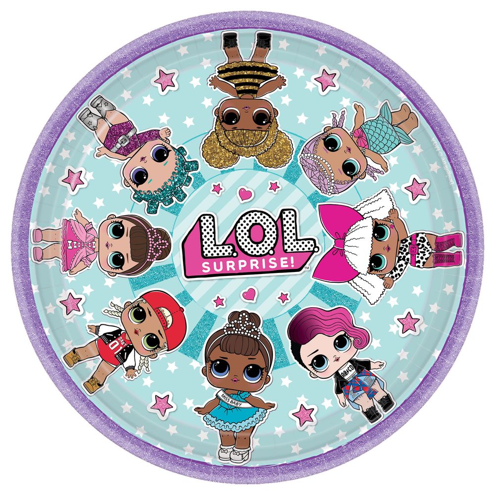 Lol Surprise! Dinner Plates (8 ct)