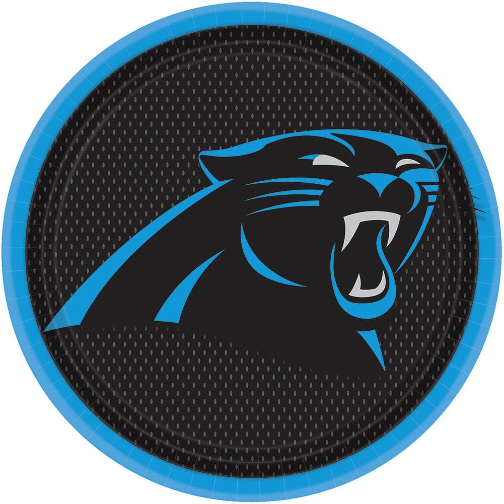 Carolina Panthers Dinner Plates (8ct)
