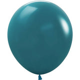 Sempertex 18" Deluxe Deep Teal Latex Balloons (25ct)