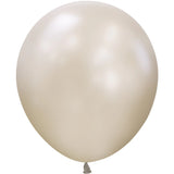 Sempertex 18" Silk Cream Pearl Latex Balloons (25ct)