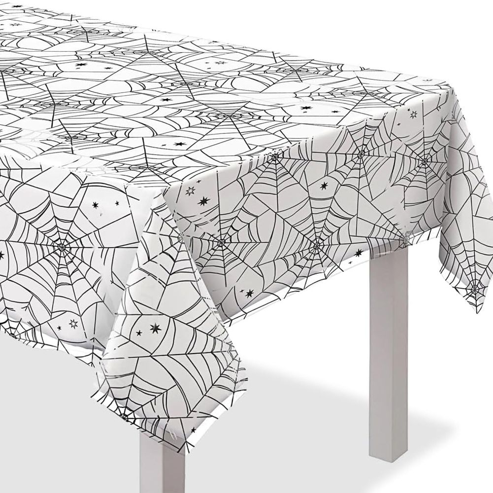 Spider Web Night Clear Tablecover (1ct)