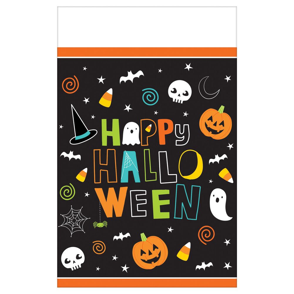 Hallo-ween Friends Plastic Table Cover (3ct)