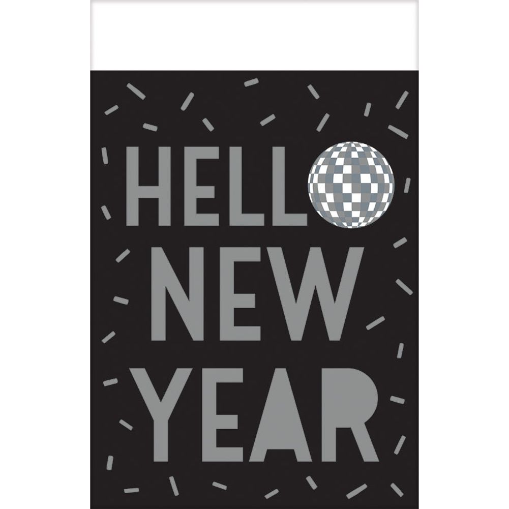 Disco Ball Drop Plastic Tablecovers (1 ct)