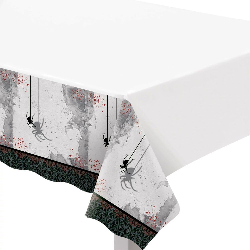 Dark Manor Plastic Table Cover (1ct)