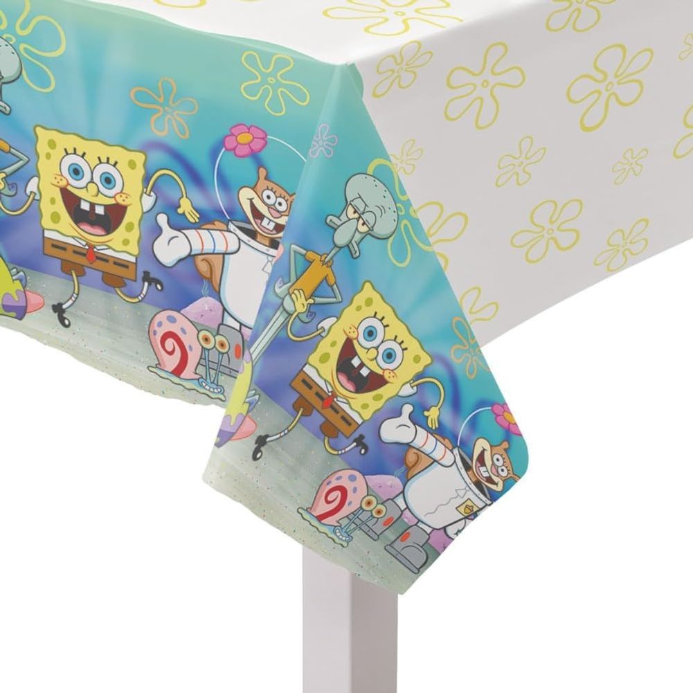 Spongebob Plastic Table Cover