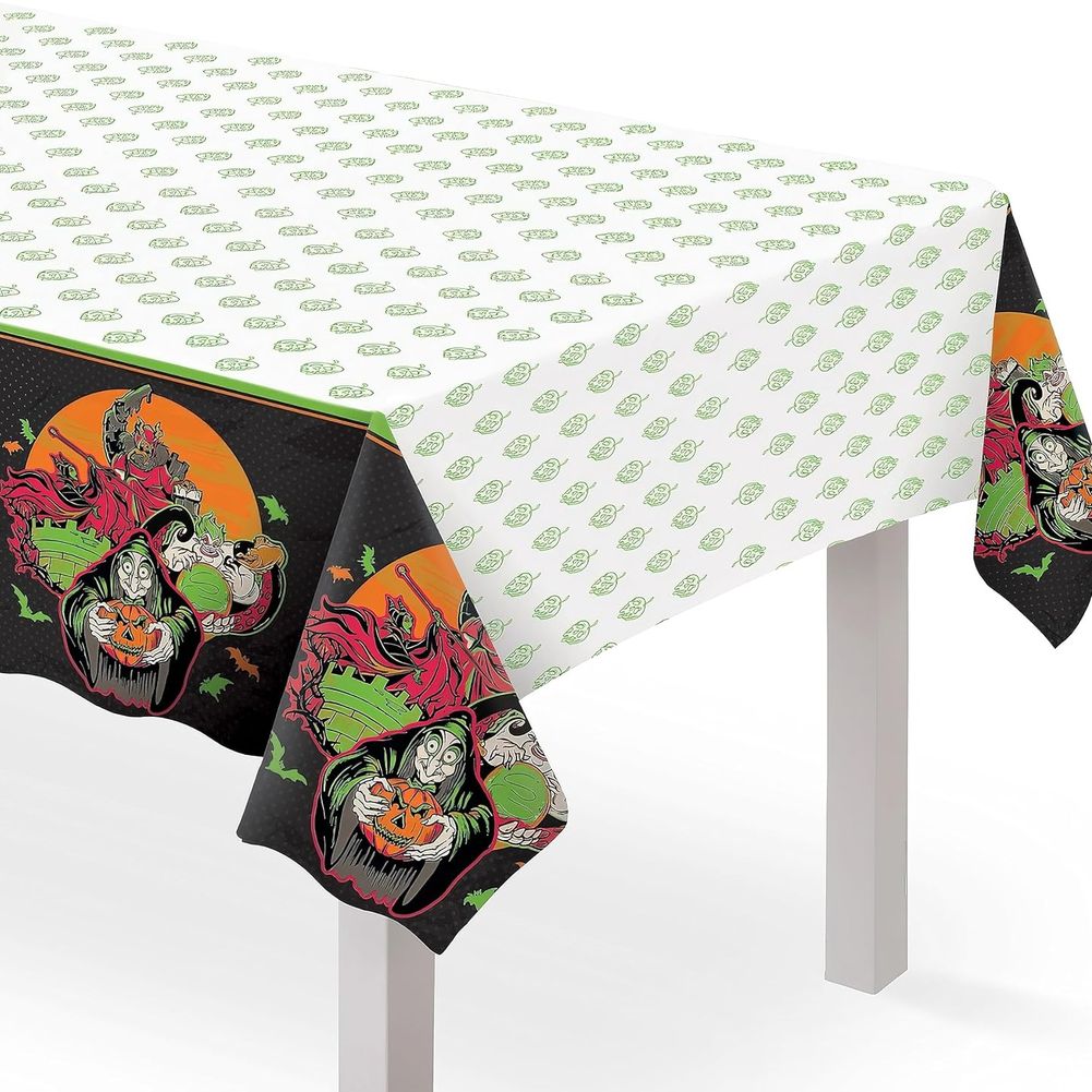 * ©Disney Halloween Villains Plastic Table Cover (1ct)