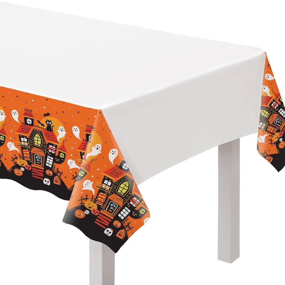 Spooky Friends Plastic Table Cover (1ct)