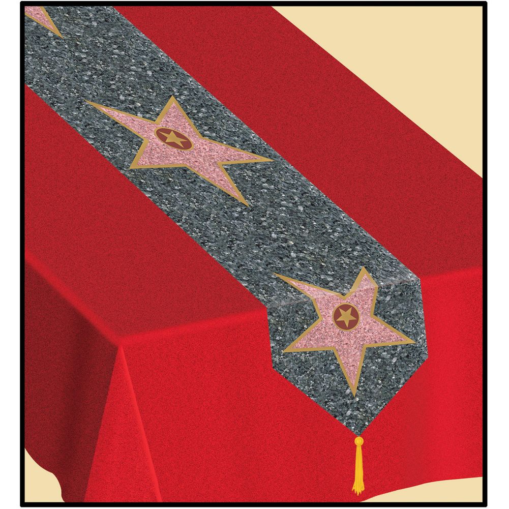 Printed  Star  Table Runner