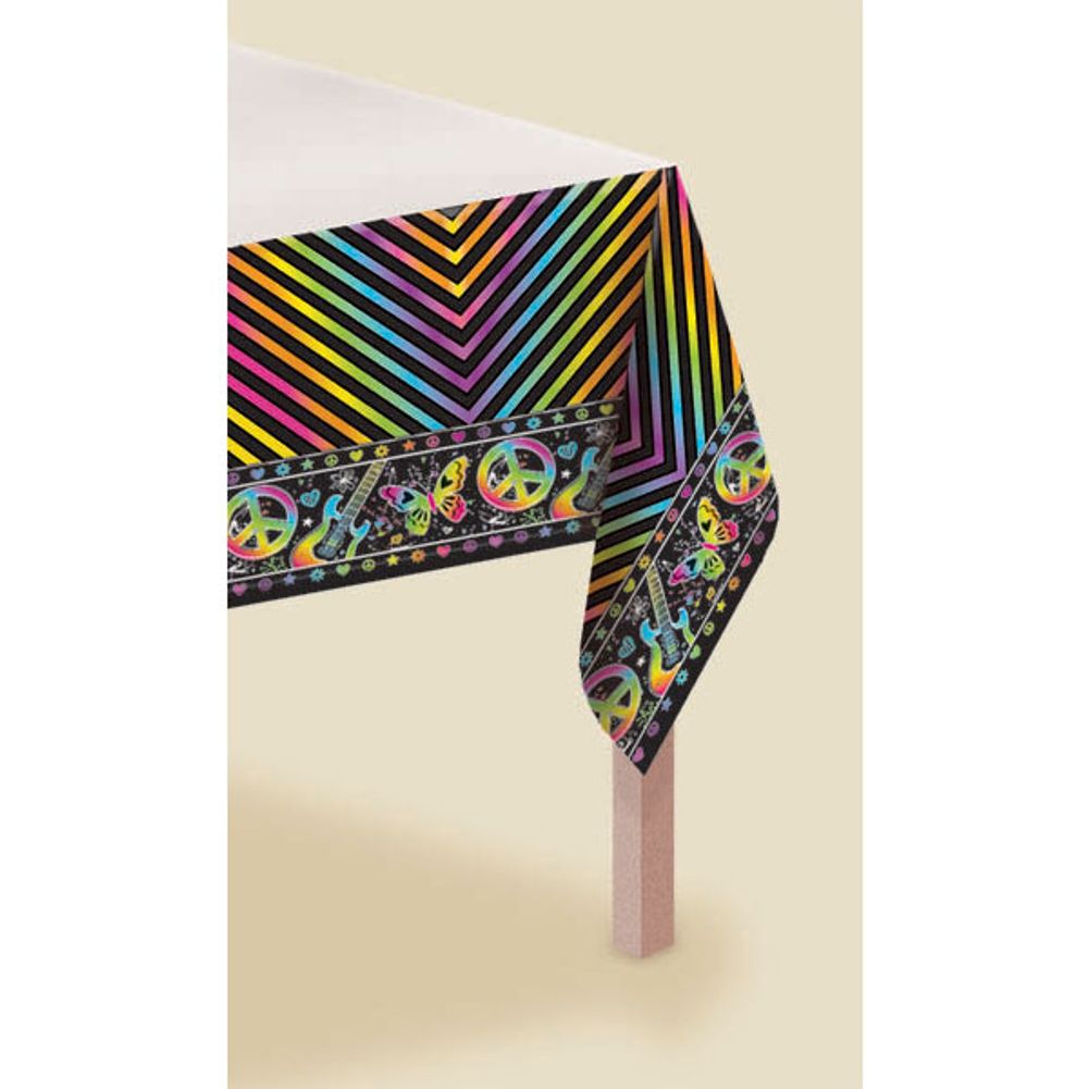 Neon Doodle Tablecover