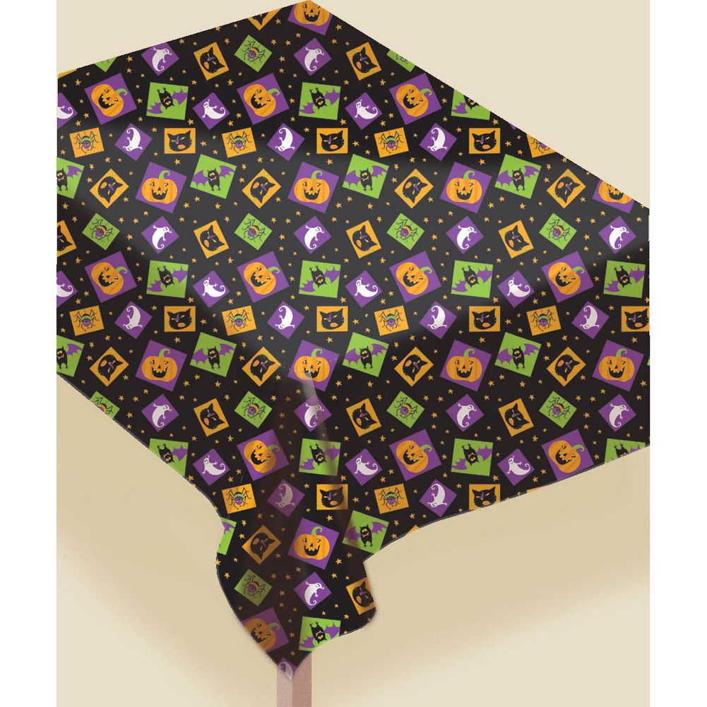 Gruesome Group Flannel Backed Vinyl Tablecover