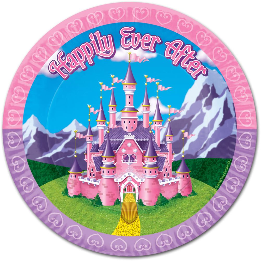 Princess Castle Dinner Plates