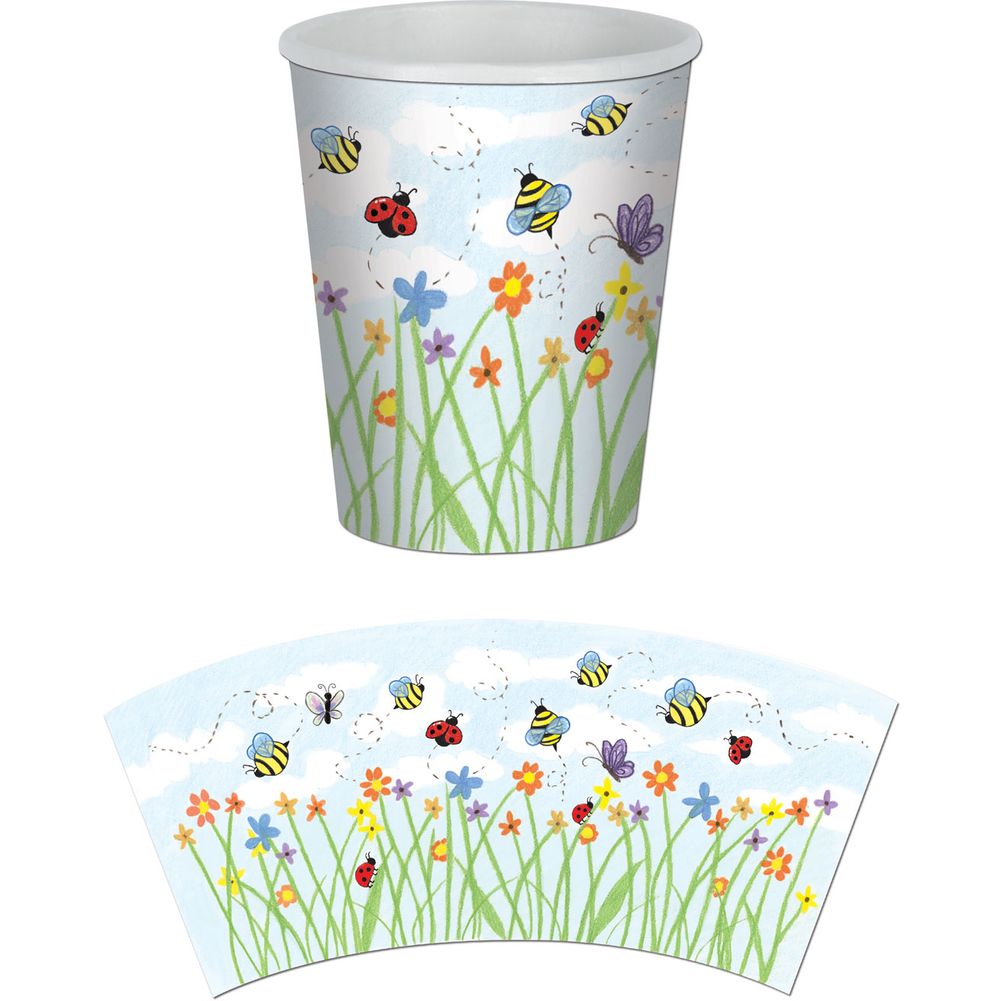 9oz Spring Garden Cups