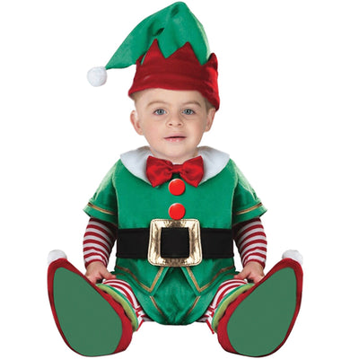 Baby Santa's Little Helper Elf Costume