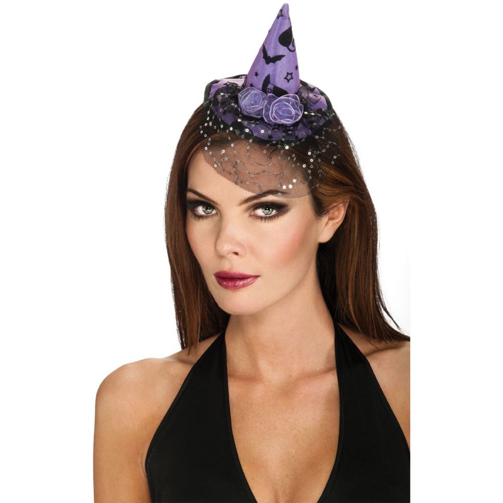 Mini Witch Hat With Cats