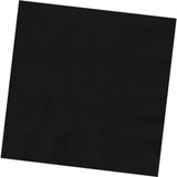 Jet Black 2-Ply Beverage Napkins (100ct)