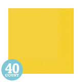 Yellow Sunshine Beverage Napkins (40ct)