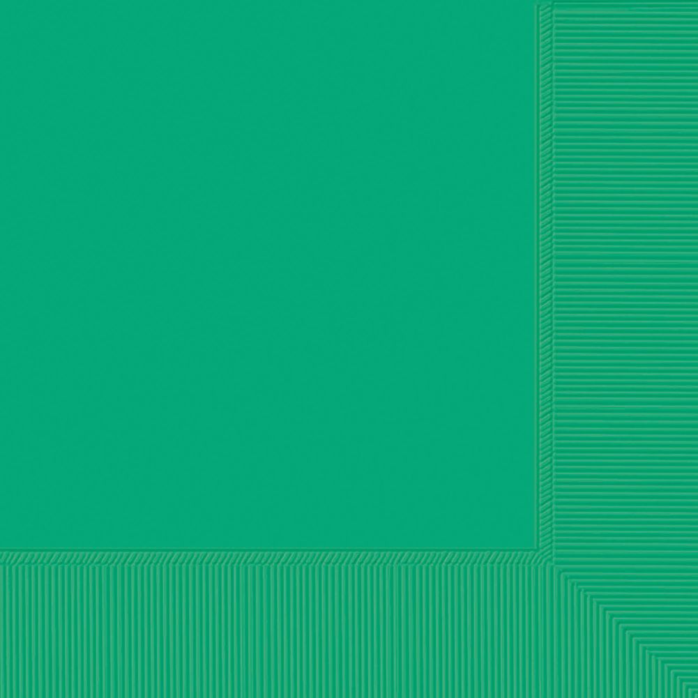 Festive Green 2-Ply Beverage Napkins (40ct)