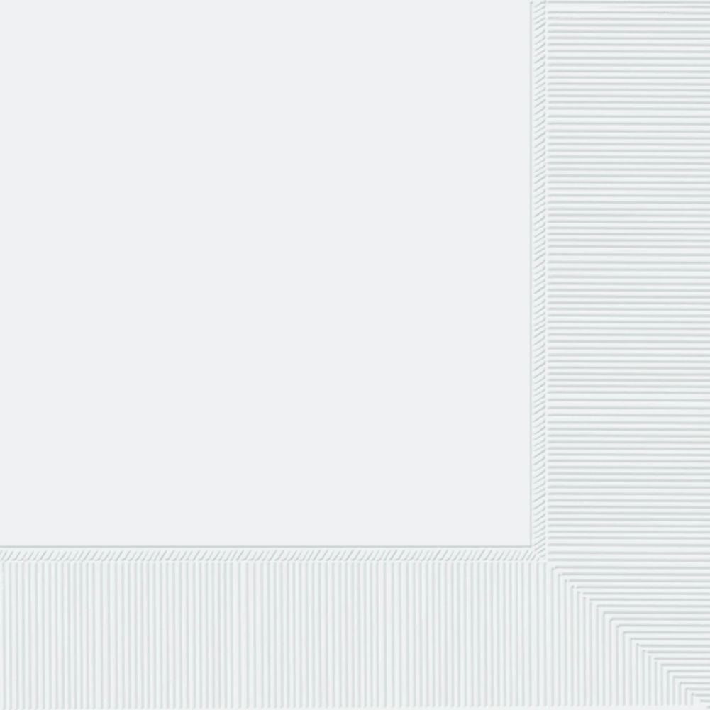 Frosty White 2-Ply Beverage Napkins (40ct)