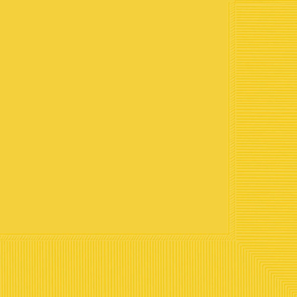 Yellow Sunshine Beverage Napkins (40ct)
