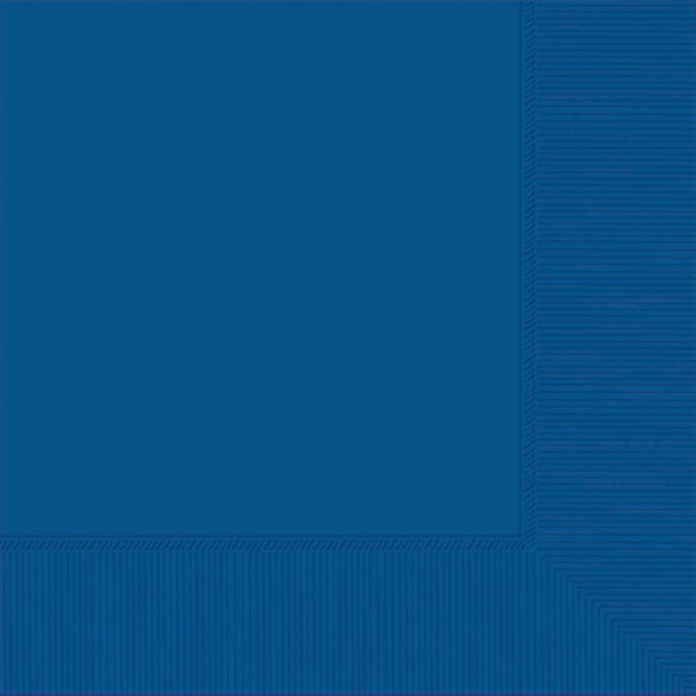 Bright Royal Blue 2-Ply Beverage Napkins (40ct)