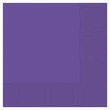 Purple 2-Ply Beverage Napkins (40ct)