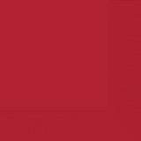 Apple Red 2-Ply Beverage Napkins (40ct)