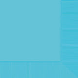 Caribbean Blue 2-Ply Beverage Napkins (40ct)