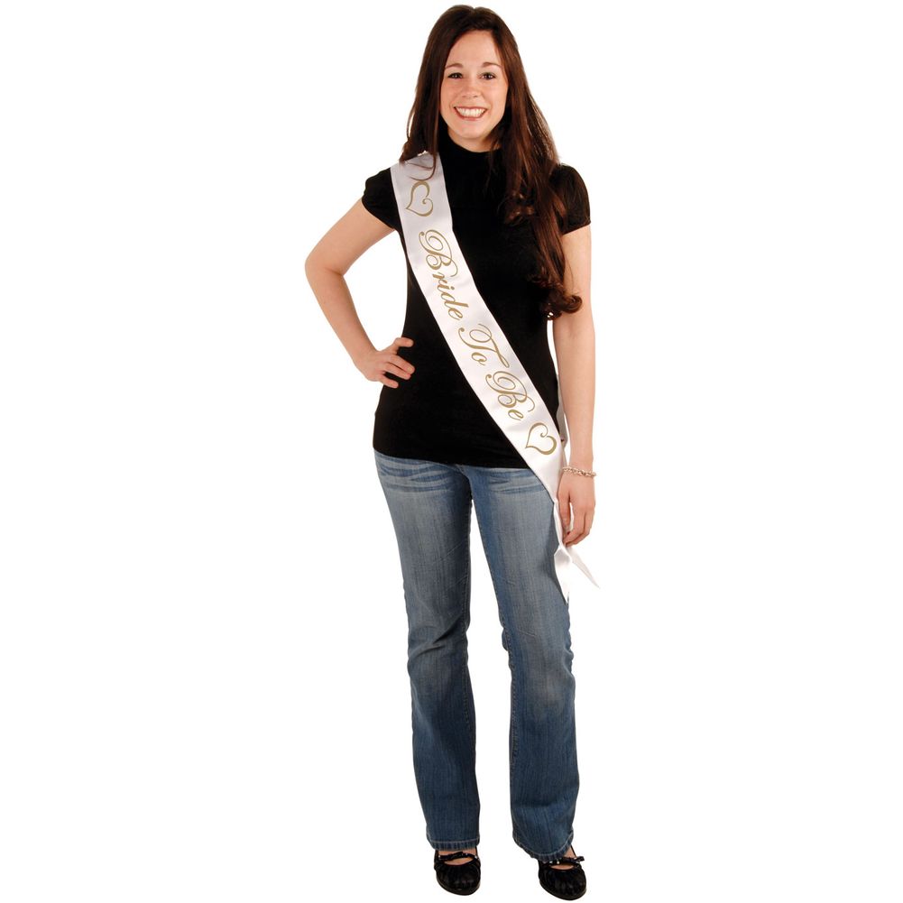 "Bride to Be" Satin Sash