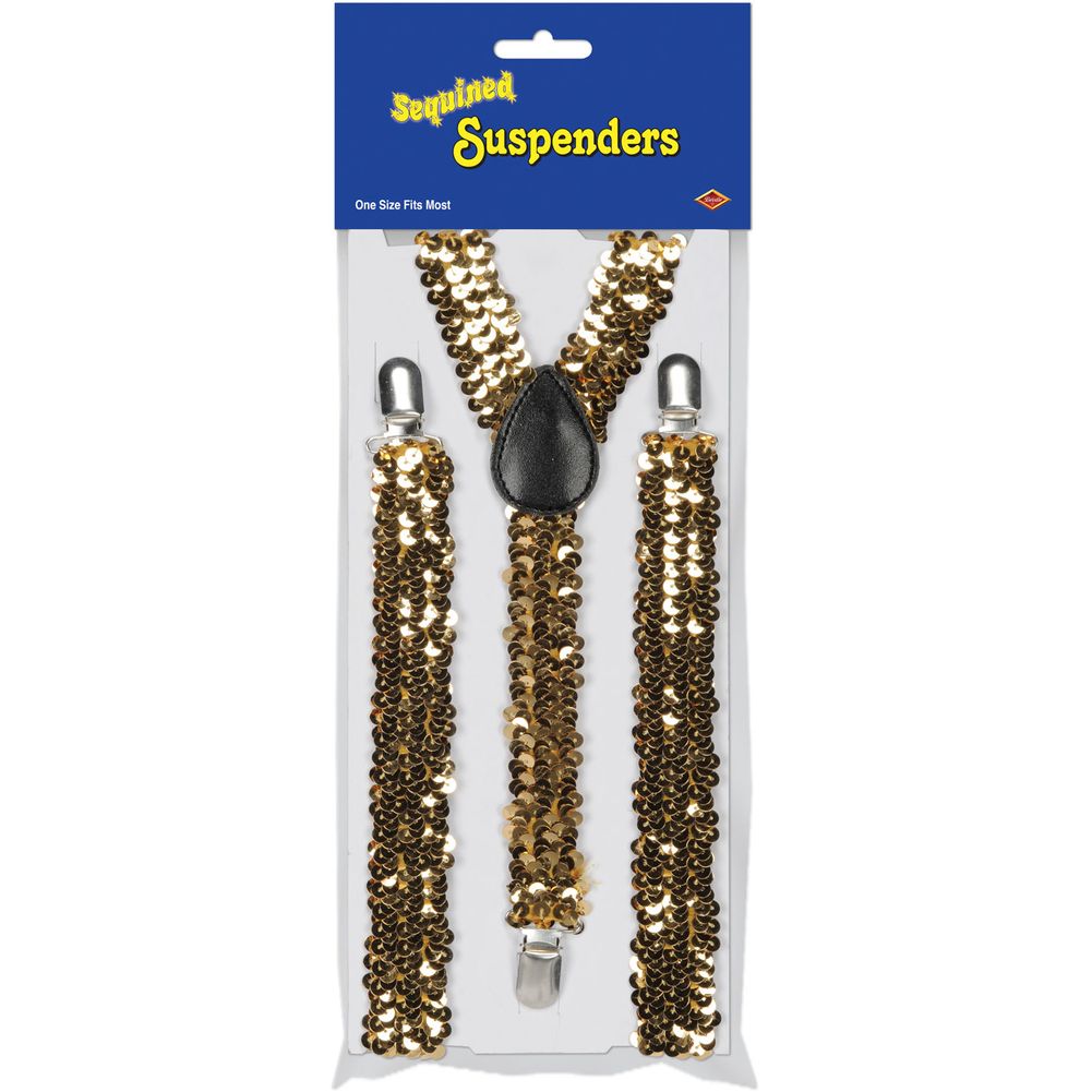 Sequined Suspenders