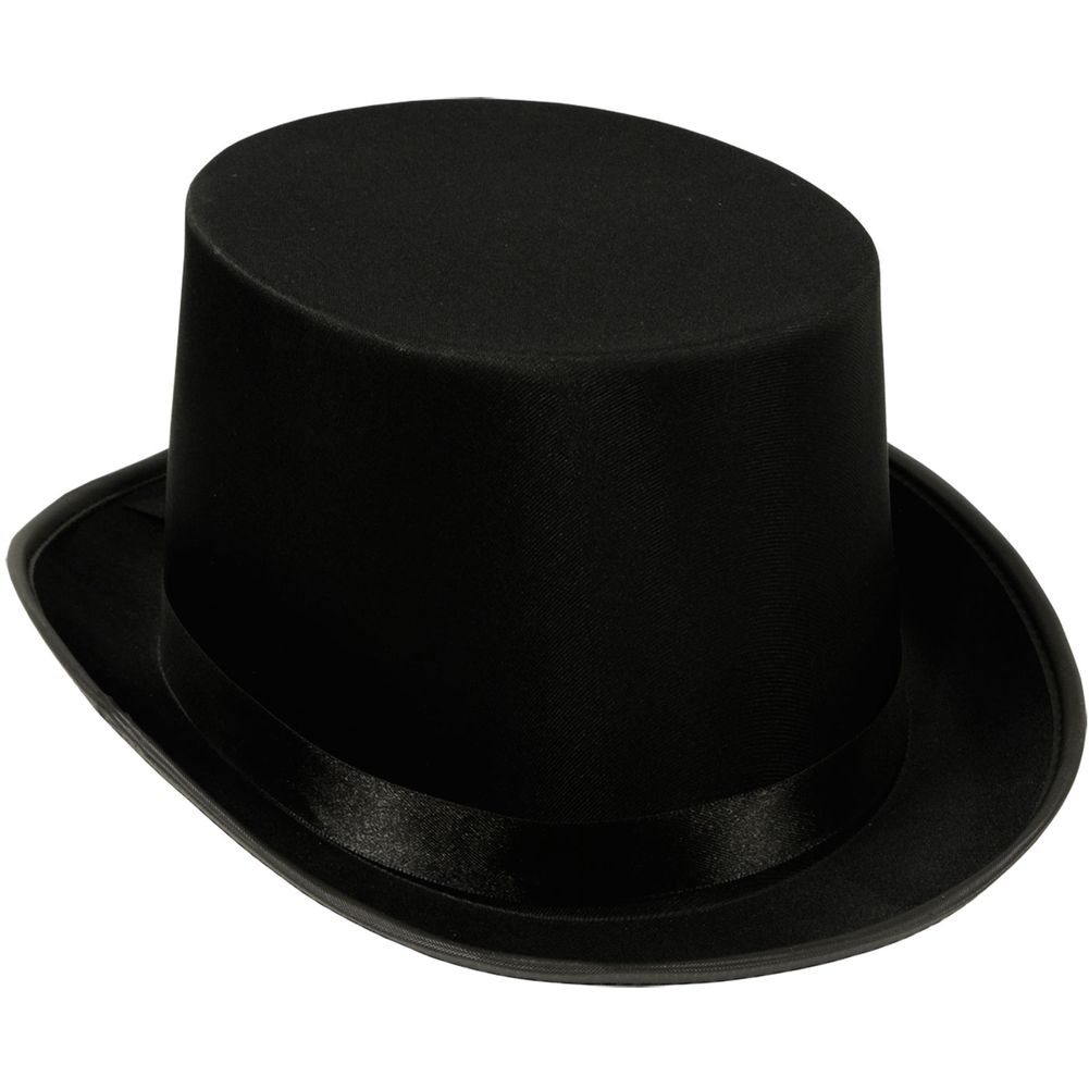 Satin Sleek Top Hat
