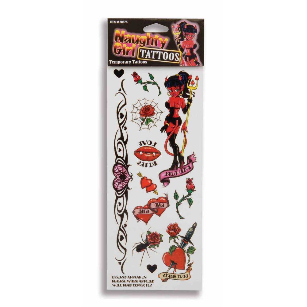 Naughty Girl Tattoos