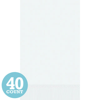 Frosty White 2-Ply Guest Towels (40ct)